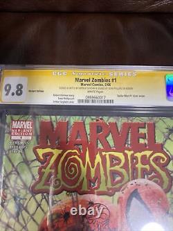 Marvel Zombies #1 CGC SS (9.8) Variant Suydam signed & sketched Phillips signed