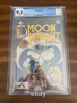 Moon Knight #1 (1980, Marvel) CGC 9.2 1st Appearance Bushman