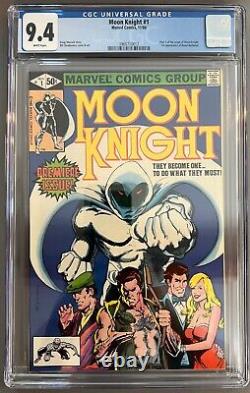 Moon Knight #1 CGC 9.4 Marvel 1980 WP 1st Bushman