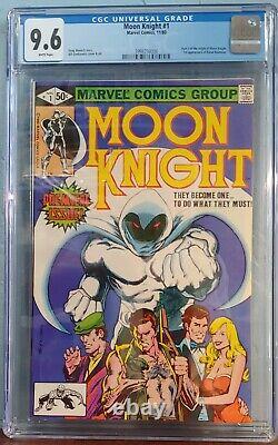 Moon Knight #1 (Nov 1980, Marvel) CGC 9.6 (White Pages)
