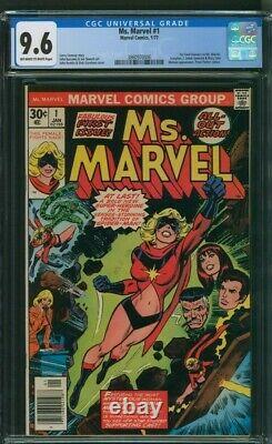 Ms Marvel #1 1977 CGC 9.6 First Appearance of Ms Marvel OW to WP