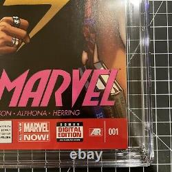 Ms Marvel #1 Cgc 9.6 Kamala Khan Becomes Ms Marvel 1st Print