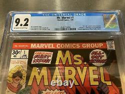 Ms Marvel #1 Nm- 9.2 Cgc 1st Carol Danvers As Ms Marvel