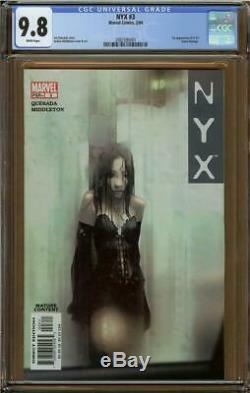 NYX #3 CGC 9.8 1st Appearance of X-23 Laura Kinney