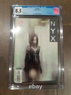 NYX #3 (Marvel Comics, 2004) CGC 8.5 1st app of X-23/ Laura Kinney 1st PRINT