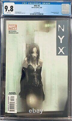 NYX #3, NYX3, 1st Appearance Laura Kinney X-23, CGC 9.8, NM+ HTF Perfect Book