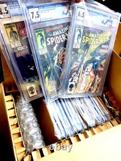 New Huge 3 Cgc Comic Book Lot Mixed Grades Marvel DC Independent Free Spider #1