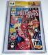 New Mutants #98 CGC SS 9.8 Double Cover 1st DEADPOOL 3x Signed STAN LEE LIEFELD
