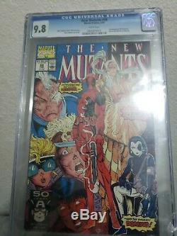 New Mutants #98 Vol 1 CGC 9.8 High Grade 1st Appearance of Deadpool