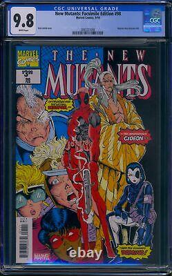 New Mutants Facsimile Edition 98 CGC 9.8 Reprints New Mutants #98