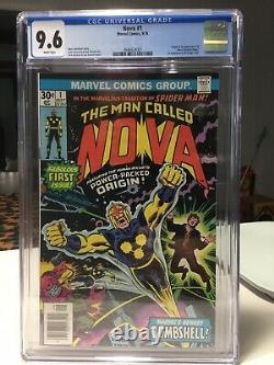 Nova #1 CGC 9.6 White Pages Origin & 1st appearance of Nova Richard Rider