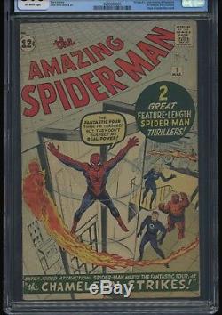 Old 1963 Amazing Spider-Man #1 Graded Spiderman Comic Book Estate Find