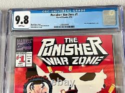 PUNISHER LOT! Vol. 1 Vol. 2 + War Zone #1 Marvel Comics 1986 1987 1992 CGC Graded
