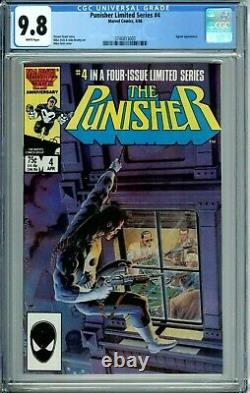 Punisher 1 2 3 4 5 Cgc 9.8 All Wp Limited Series New Cgc Cases Marvel Comic 1986