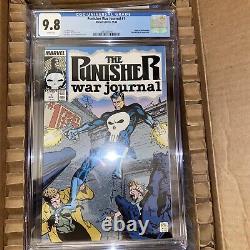Punisher War Journal #1 CGC 9.8 Marvel Newsstand 1987 RARE HTF ORIGIN