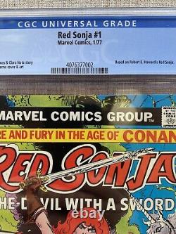 RED SONJA 1 CGC 9.4 (1977) Marvel Comics
