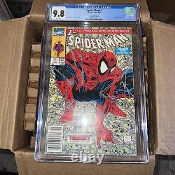 SPIDER-MAN #1 NEWSSTAND (Marvel Comics, 1990) CGC Graded 9.8 White Pages