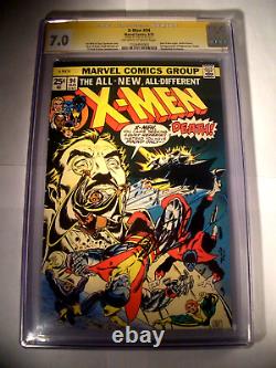 STAN LEE Signed 1975 X-MEN #94 SS Marvel Comics CGC 7.0 F/VF NEW X-MEN BEGIN