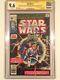 STAR WARS #1 CGC-SS 9.6 SIGNED 8x CARRIE FISHER MARK HAMILL PROWSE MCDIARM 1977