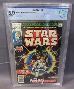 STAR WARS #1 (Rare 35 Cent Price Variant) CBCS 5.0 VF Marvel Comics 1977 cgc. 35