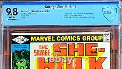 Savage She Hulk #1 CBCS 9.8 (NOT CGC) Origin & 1st Appearance SHE-HULK! KILLER