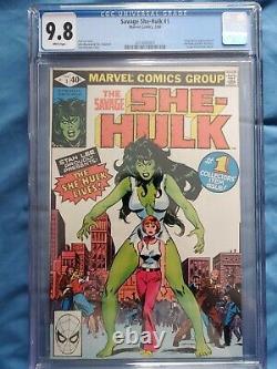 Savage She-hulk #1 Cgc 9.8 (nm/m) Origin & 1st She-hulk Appearance 1980