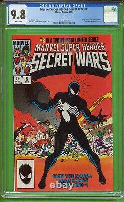 Secret Wars #8 (1984) Cgc 9.8 Marvel Super Heroes Secret Wars # 8 Wp G-954
