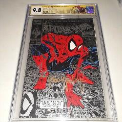 Signed SPIDER-MAN #1 CGC SS 9.8 (NM/MT) by TODD MCFARLANE 1990 SILVER EDITION