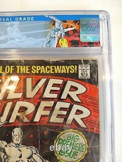 Silver Surfer #1 (1968 Marvel) CGC. 5 Custom Label 1st Solo Title HUGE KEY Comic