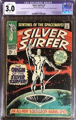 Silver Surfer #1 Marvel 1968 CGC 3.0 Origin of the Silver Surfer/Silver Age