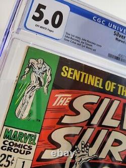 Silver Surfer #1 Marvel Comics 1968 CGC 5.0 Origin of the Silver Surfer