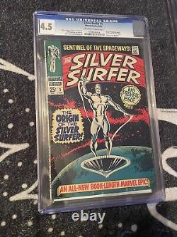 Silver Surfer #1 Marvel Comics 1968 Premiere Buscema Art Origin CGC 4.5