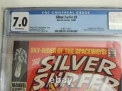 Silver Surfer #3 CGC 7.0 1st Appearance Mephisto 1968