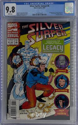 Silver Surfer Annual #6 CGC 9.8 1st Legacy (Genis-Vell) Appearance Marvel 1993