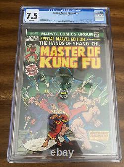 Special Marvel Edition #15 (1973, Marvel) CGC 7.5 1st Appearance Shang-Chi