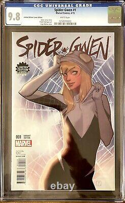 Spider Gwen #1 Cgc 9.8 Comix Jorge Molina Variant (2015) Marvel Comics