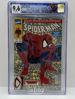 Spider-Man #1 Marvel Comics 8/90 CGC Graded 9.6 Near Mint+ CUSTOM LABEL