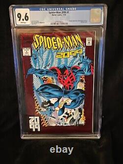 Spider-Man 2099 #1 CGC 9.6 Origin Spider-Man 2099 1992 MARVEL