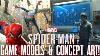 Spider Man Ps4 New Game Models Concept Art Spidey Suits Main Characters More