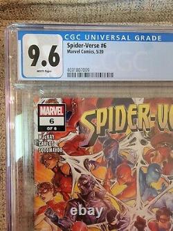 Spider-Verse #6 CGC 9.6 Multiple 1st Appearances Miles Morales Special Label HTF