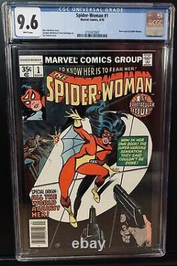 Spider-Woman 1 (1978), 1st Solo Title, Origin, CGC Graded 9.6 White Pages