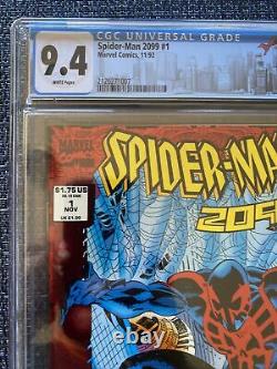 Spider-man 2099 #1 Cgc 9.4 Nm Origin Of Miguel O'hara Marvel Comics