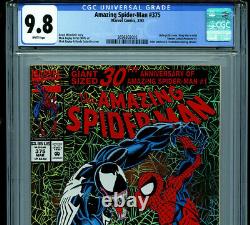 Spider-man #375 CGC 9.8 1993 Gold Foil Marvel Comic 1st She Venom Ann Weying B14