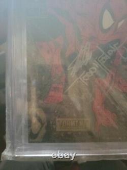 Spiderman Torment Gold 1 Cgc Ss 2x Sign Todd And Stan Lee