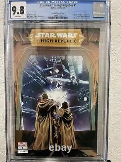 Star Wars High Republic #1 Clone Wars Homage Variant Virgin & Trade Set Cgc