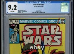 Star wars #68 1983 CGC 9.2 White Pages Reintroduces Boba Fett Gene Day Marvel