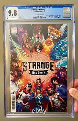 Strange Academy #1 CGC 9.8 (Marvel 2020) 1st print J. Scott Campbell Variant