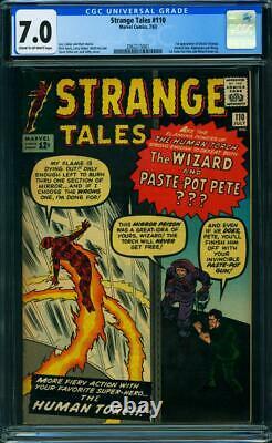 Strange Tales #110 CGC 7.0 Marvel 1963 1st Doctor Strange! Avengers! K10 2061 cm