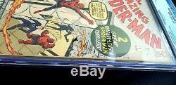 THE AMAZING SPIDER-MAN #1 (1963) CGC 5.0 OWithW SUPER KEY NO CHIPPING
