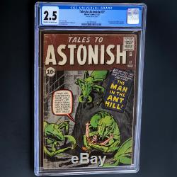 Tales To Astonish #27 (1962) Cgc 2.5 1st Appearance Of Ant-man! Megakey